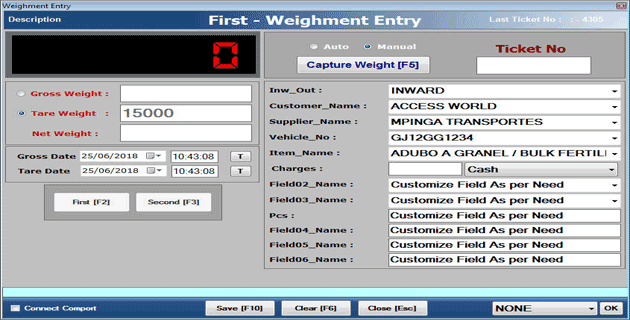 weighbridge software