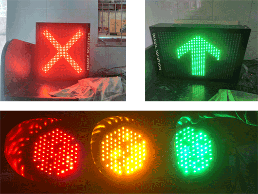 RED Green Arrow Light